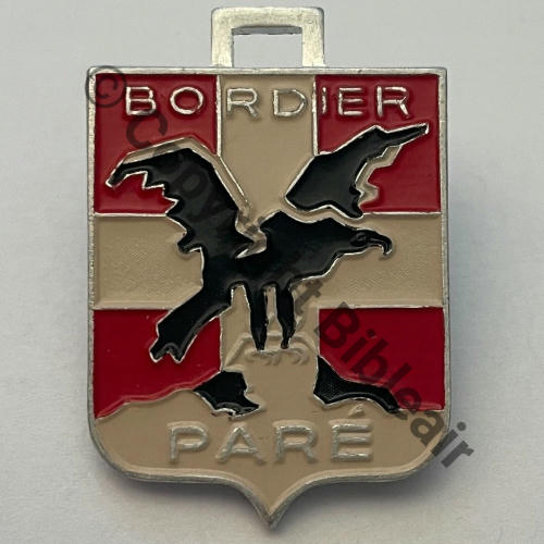 Grpt HAUTE SAVOIE Centre HYVERNAUD (CNE) Eqp BORDIER (CDT) 1942 JOURDIL GLIERES  SM Attache BELIERE Dos grenu Alu Peint Src.historiacollection2a PV380Eur 
